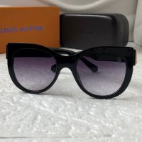 Louis Vuitton 2023 висок клас дамски слънчеви очила котка, снимка 3 - Слънчеви и диоптрични очила - 38936909
