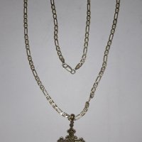 Сребърни кръстчета със синджири, снимка 4 - Колиета, медальони, синджири - 43331160