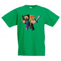 Детска тениска майнкрафт Minecraft 6, снимка 2 - Детски тениски и потници - 32938748