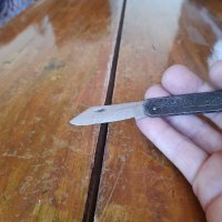 Стар джобен нож,ножче,ножка #23, снимка 4 - Други ценни предмети - 38550715