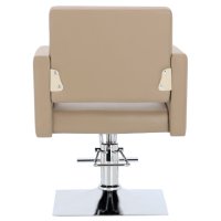 Хидравличен въртящ се фризьорски стол Atina за фризьорски салон с поставка за крака FJ-83001-GREY-F, снимка 5 - Фризьорски столове - 43860968