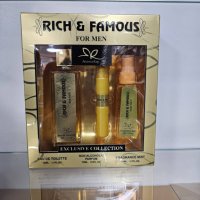 Подаръчен сет Rich & Famous For Men Exclusive Collection, снимка 1 - Мъжки парфюми - 43306567