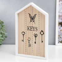 2801 Кутия за ключове с декорация пеперудка Keys, снимка 2 - Декорация за дома - 36537378