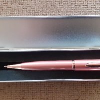 химикалка Пеликан розова в метална кутия, Peliкan Rose Pink, красива и елегантна, оригинална, снимка 2 - Ученически пособия, канцеларски материали - 44110797