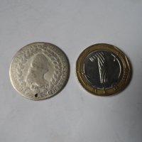 сребърна монета - 3, снимка 7 - Нумизматика и бонистика - 30899246