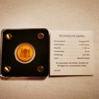 Златни кюлчета и монети, 24-каратово злато, идеални за колекционери или просто за подарък. , снимка 14 - Нумизматика и бонистика - 43440879