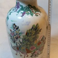 Китайска порцеланова ваза, снимка 6 - Вази - 38087749