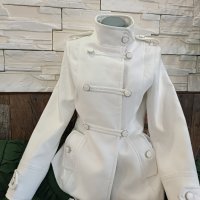 дамски палтенце в бяло Л/ХЛ 30лв, снимка 3 - Палта, манта - 43046050