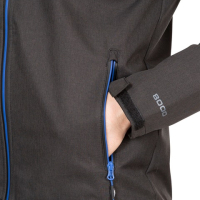 Trespass, Непромокаемо яке за трекинг Maverick с качулка, Черен, XL, снимка 2 - Спортни дрехи, екипи - 44876874