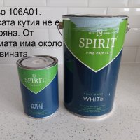 Продавам миещ се латекс Spirit бял, син, розов, зелен, жълт и грунд, снимка 1 - Бои, лакове, мазилки - 44126143