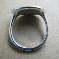 Сребърен пръстен сфинкс, снимка 3 - Антикварни и старинни предмети - 28410361