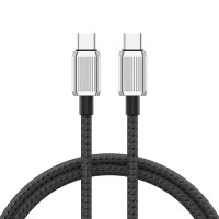 Orico кабел Cable USB C-to-C PD 60W Charging 2.0m Black - GQZ60-20-BK, снимка 1 - Кабели и адаптери - 44087441