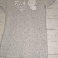 Разпродажба! Abercrombie & Fitch маркова дамска тениска, L, снимка 8 - Тениски - 38252311