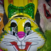 Целолоидни маски на вълк и заек. , снимка 3 - Играчки за стая - 43239456