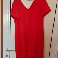Червена рокля , снимка 4 - Рокли - 39635664