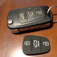 Нови бутони за ключ на Kia Rio picanto ceed k5 Hyundai i30 i35 ix20, снимка 1 - Части - 42955998