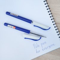 3032 Химикалка Polo Pen, 0.7mm, син, снимка 3 - Ученически пособия, канцеларски материали - 37816911