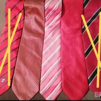 Червени копринени вратовръзки 2, снимка 7 - Други - 40175115