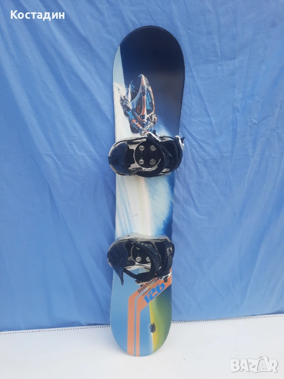 Сноуборд  Burton Chopper 126 см. с автомати., снимка 1