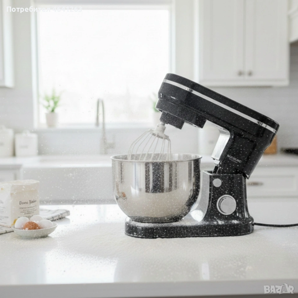 Кухненски робот Michelino 3в1: Планетарен миксер, блендер и месомелачка за лесно и бързо готвене, снимка 1