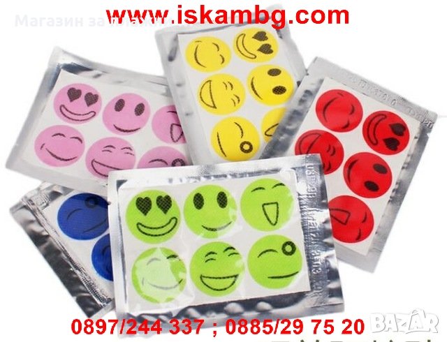 РЕПЕЛЕНТНИ ЛЕПЕНКИ ПРОТИВ КОМАРИ 6 БР., снимка 1