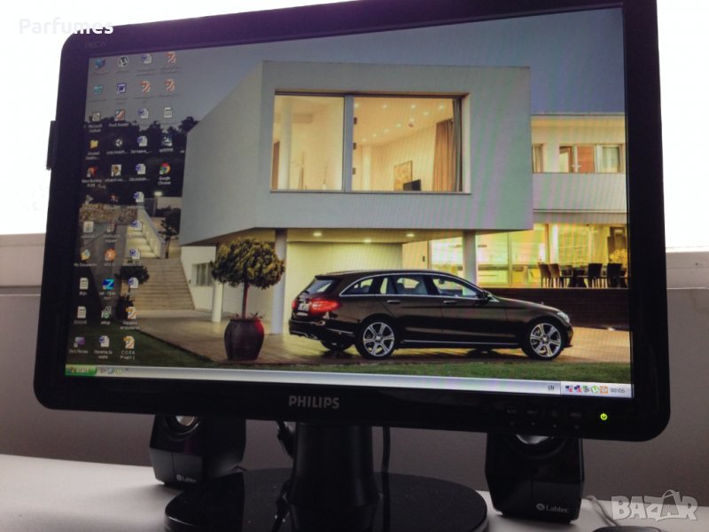Монитор Fhilips 17 inch само за 80 лв Може да се ползва и за телевизо, снимка 1