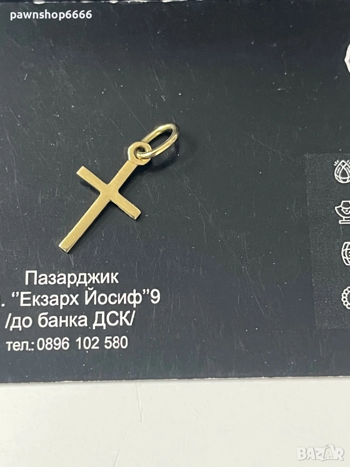 Златна висулка 14 К, снимка 1