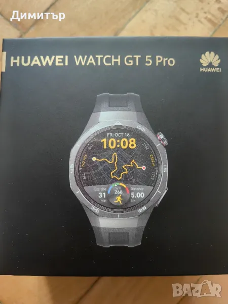 Huawei watch gt 5 pro + подарък , снимка 1