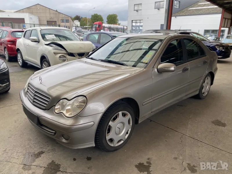 Мерцедес Ц 220 Дизел Фейслифт Седан Златист НА ЧАСТИ 2.2 дизел ОМ646, снимка 1