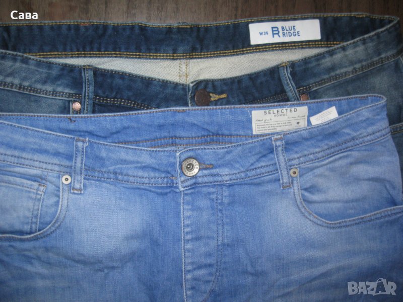 Къси дънки  BLUE RIDGE,SELECTED   мъжки,Л, снимка 1