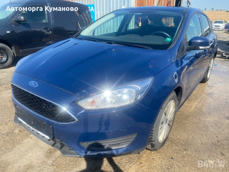 Ford Focus 1. 0T EcoBoost, 5sp. , 101 ph. , 2018, 74 000 km. , engine JS, euro 6B, Форд Фокус 1. 0Т , снимка 1