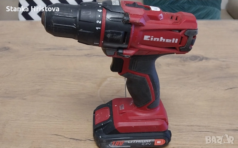Акумулаторен Винтовер Einhell TC CD 18 LI , за части. , снимка 1