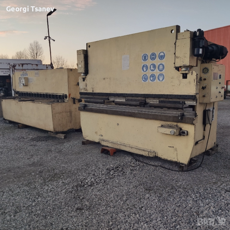 абкант за ламарина и гилотина за ламарина, снимка 1