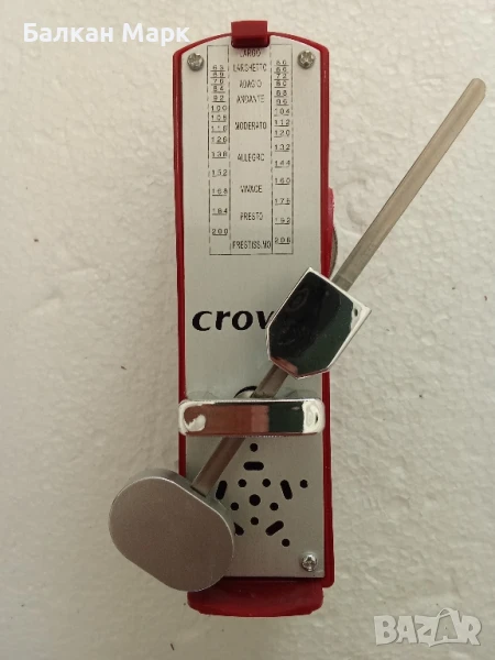 🕰️ Механичен метроном Crown JX‑V – нов,, снимка 1