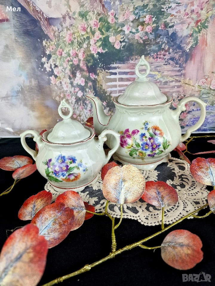 Захарница и Чайник , снимка 1