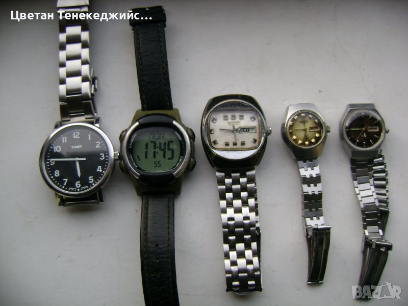 Продавам 2 кварцови и 2 механични часовника Timex,TCM,Citizen,Jowissa, снимка 1