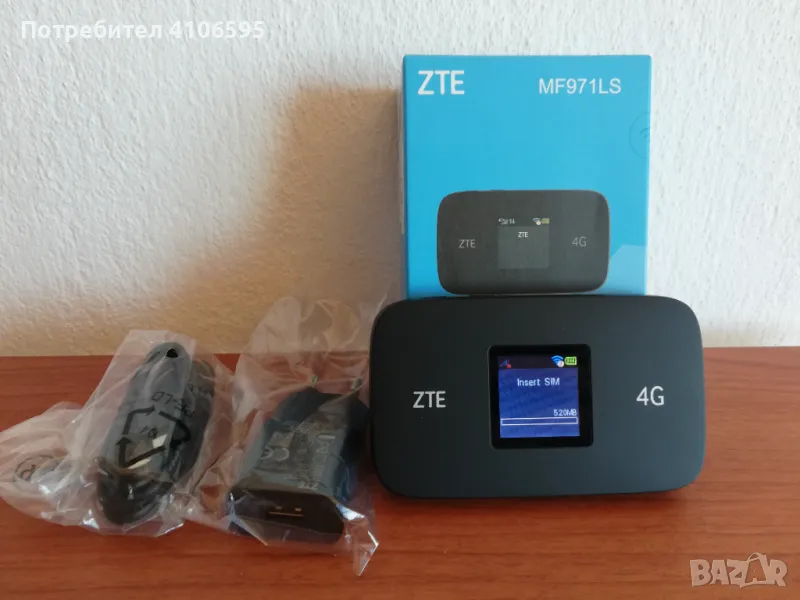 ZTE MF971RS 4G LTE бисквитка работи с всички оператори, снимка 1