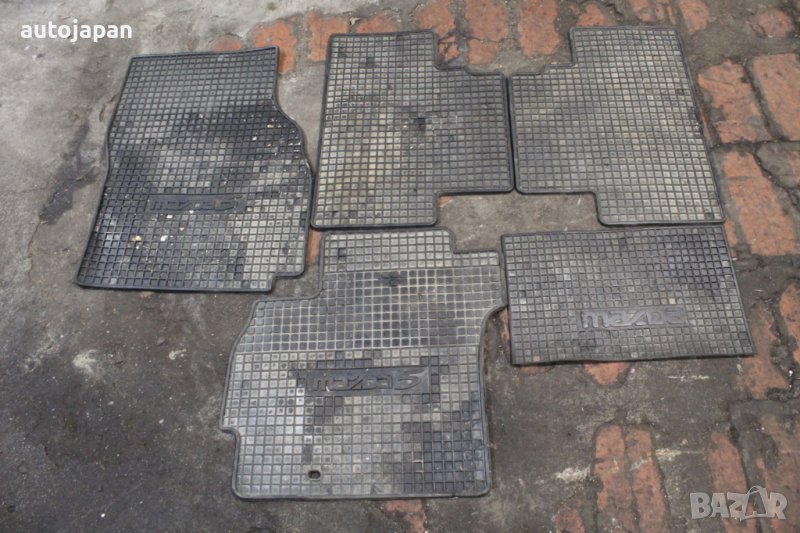 Гумени стелки Мазда 5 2.0 146кс 05г Mazda 5 2.0 146hp 2005, снимка 1
