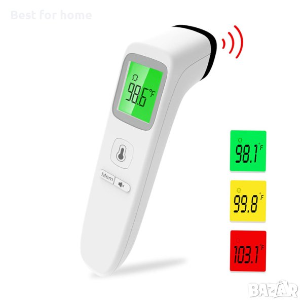 Безконтактен инфрачервен термометър – FC IR200, снимка 1