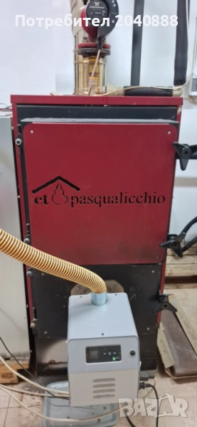 котел на пелети, снимка 1