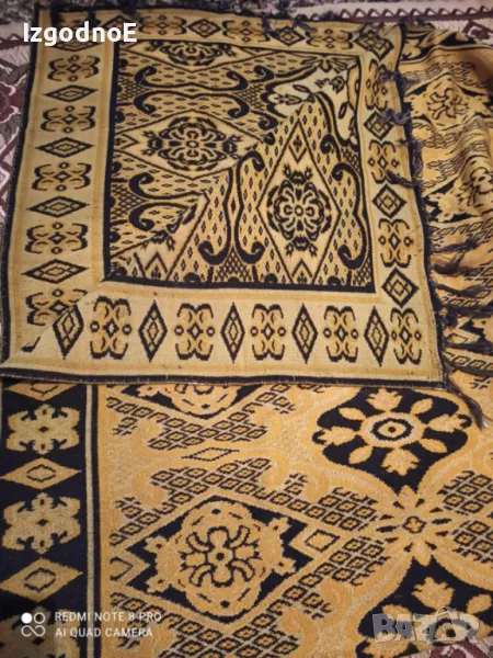 Стар вълнен килим, снимка 1