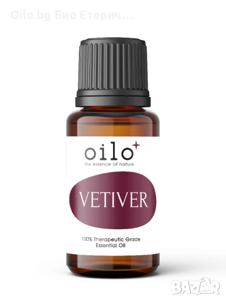 Oilo БИО Етерично Масло от Ветивер - Vetiver Oilo 5 мл., снимка 1
