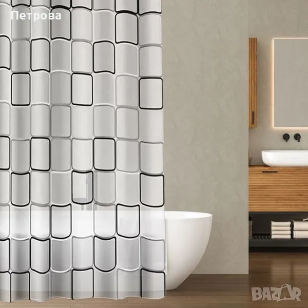Завеса за баня-180х180 см./, снимка 1
