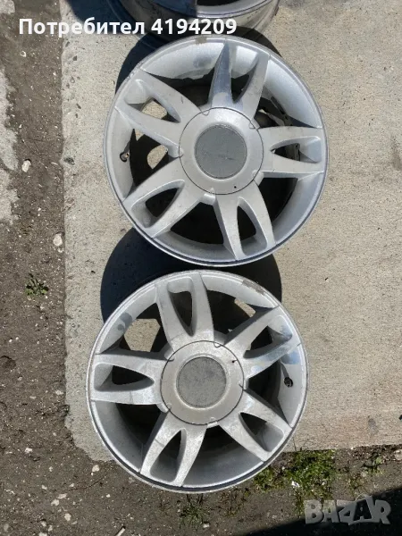 5х100 джанти 15 ки 200 лв , снимка 1