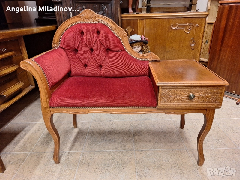 Винтидж телефонна пейка Луи XIV  , снимка 1