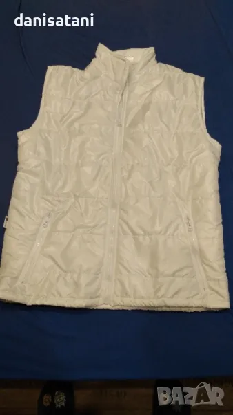 Работни бели ватирани/есенни елеци, снимка 1