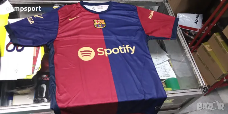 тениска Барселона нова Левандовски М,Л размер спортно трико материя, снимка 1