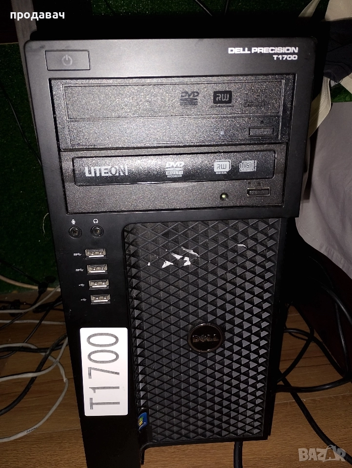 продавам евтина работна станция Dell Precision T1700 за игри , снимка 1
