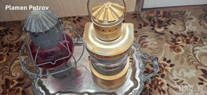 Фенери 2броя и поднос , снимка 1