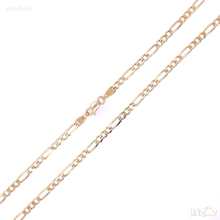 Златен синджир 8,71гр. 60,0см. 14кр. проба:585 модел:36317-1, снимка 1